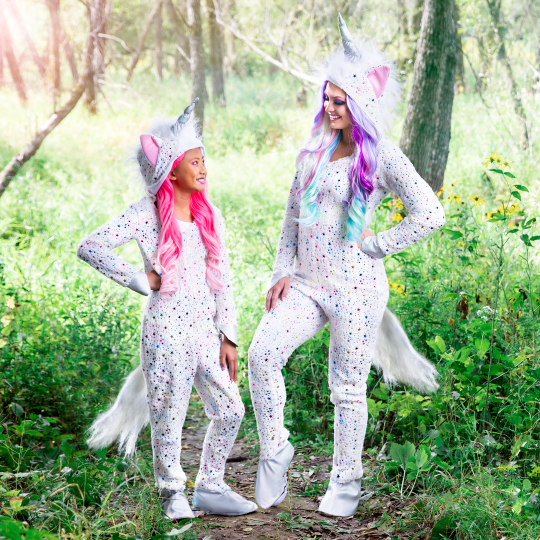 Happy Unicorn Day! Celebrate the sparkle, shine, and myth of unicorns AND all the things that make you as magical as those beloved creatures too! From colorful wigs to this exclusive unicorn onesie for kids and adults, @funcostumes highlights the magic!🔽 bit.ly/3bV9rdH
