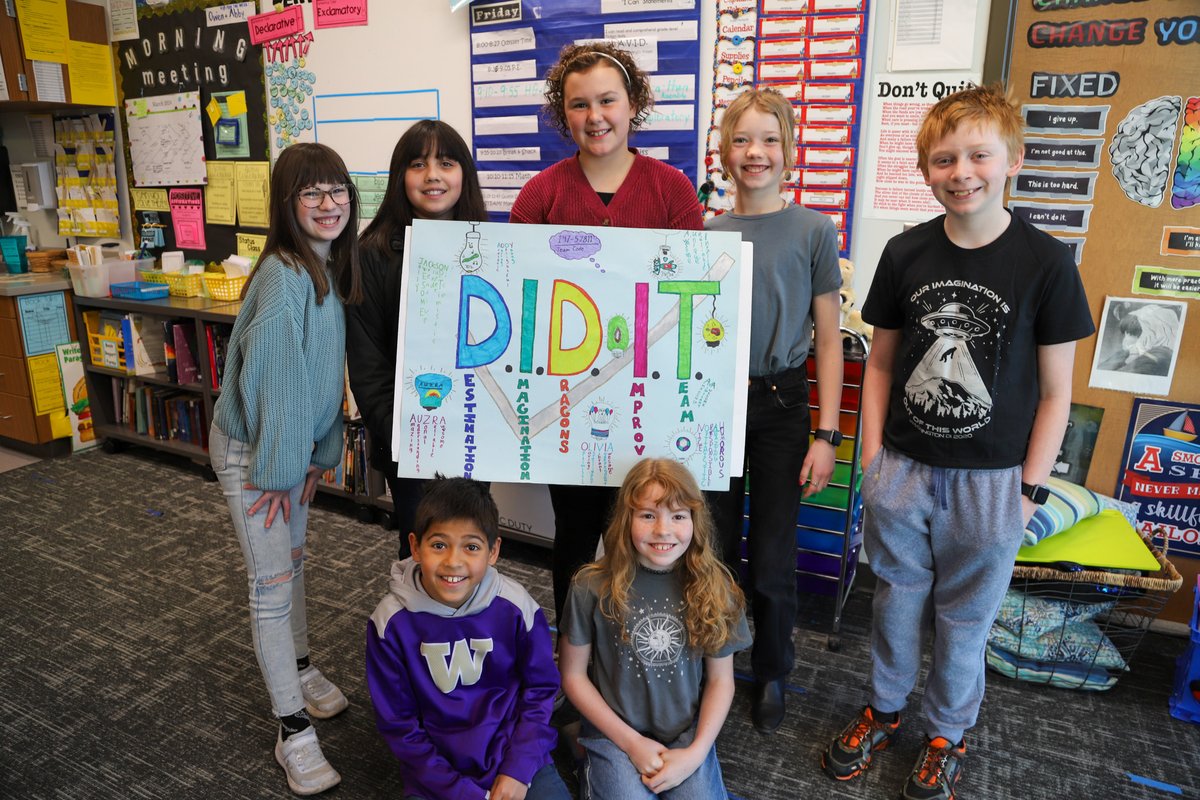 Odyssey at Libby 5th graders placed 2nd & 3rd @ a Destination Imagination State competition in March, earning invites to Global Finals in Kansas City in May! @IDODI is a global, team-based creativity and innovation experience with challenges rooted in STEAM subjects. #EngagedIRL