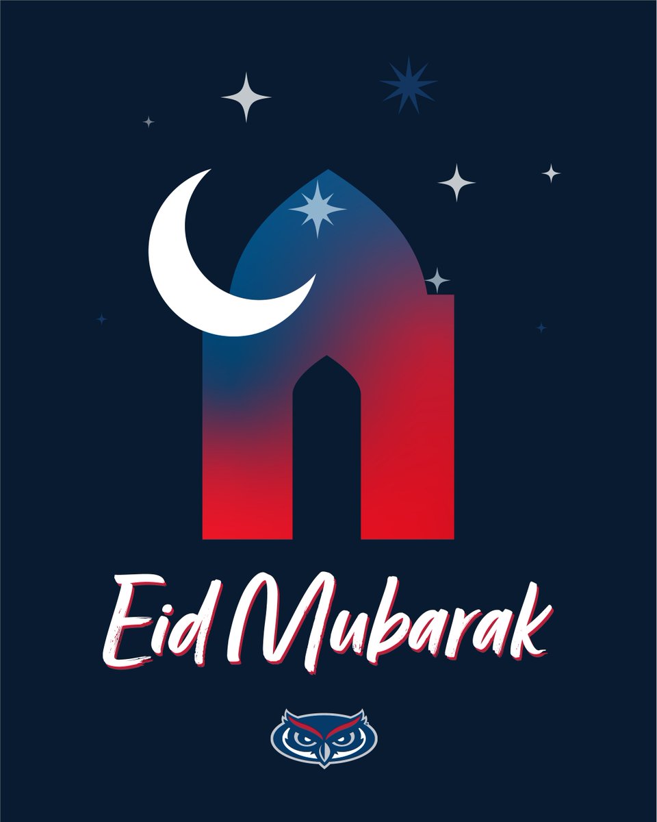 #EidMubarak to all our students, staff, faculty, and their families celebrating around the world! May this special day bring joy, peace, and blessings to your homes. 🦉🌙 ✨