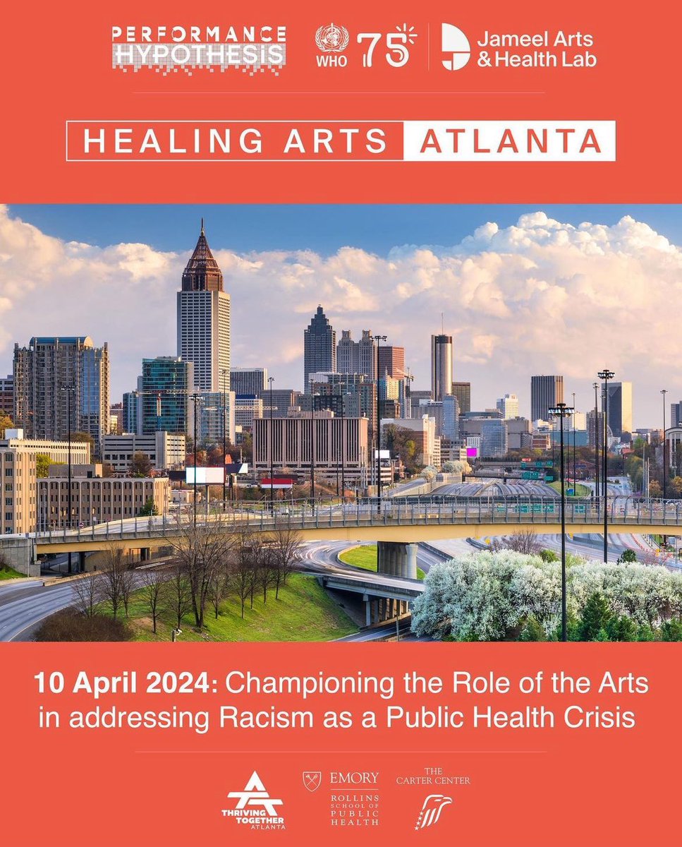 Healing Arts Atlanta: Championing the Role of the Arts in addressing Racism as a Public Health Crisis ✊🏿🧑🏾‍🎨👨🏽‍🎨