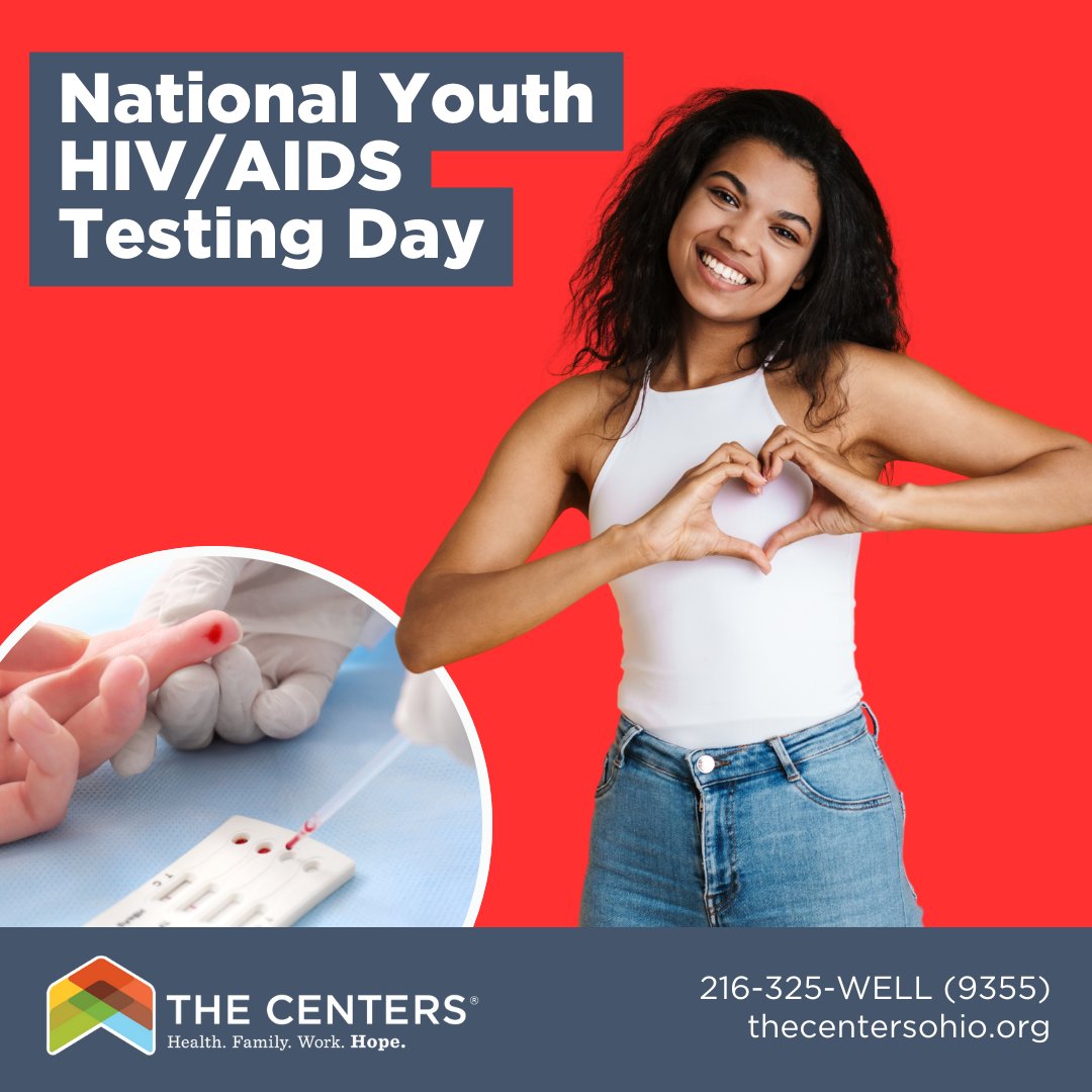 Know your status and stay informed! HIV is a manageable condition when detected and treated early. Get tested today at one of our testing sites: thecentershio.org/HIV #GetTested #KnowYourStatus