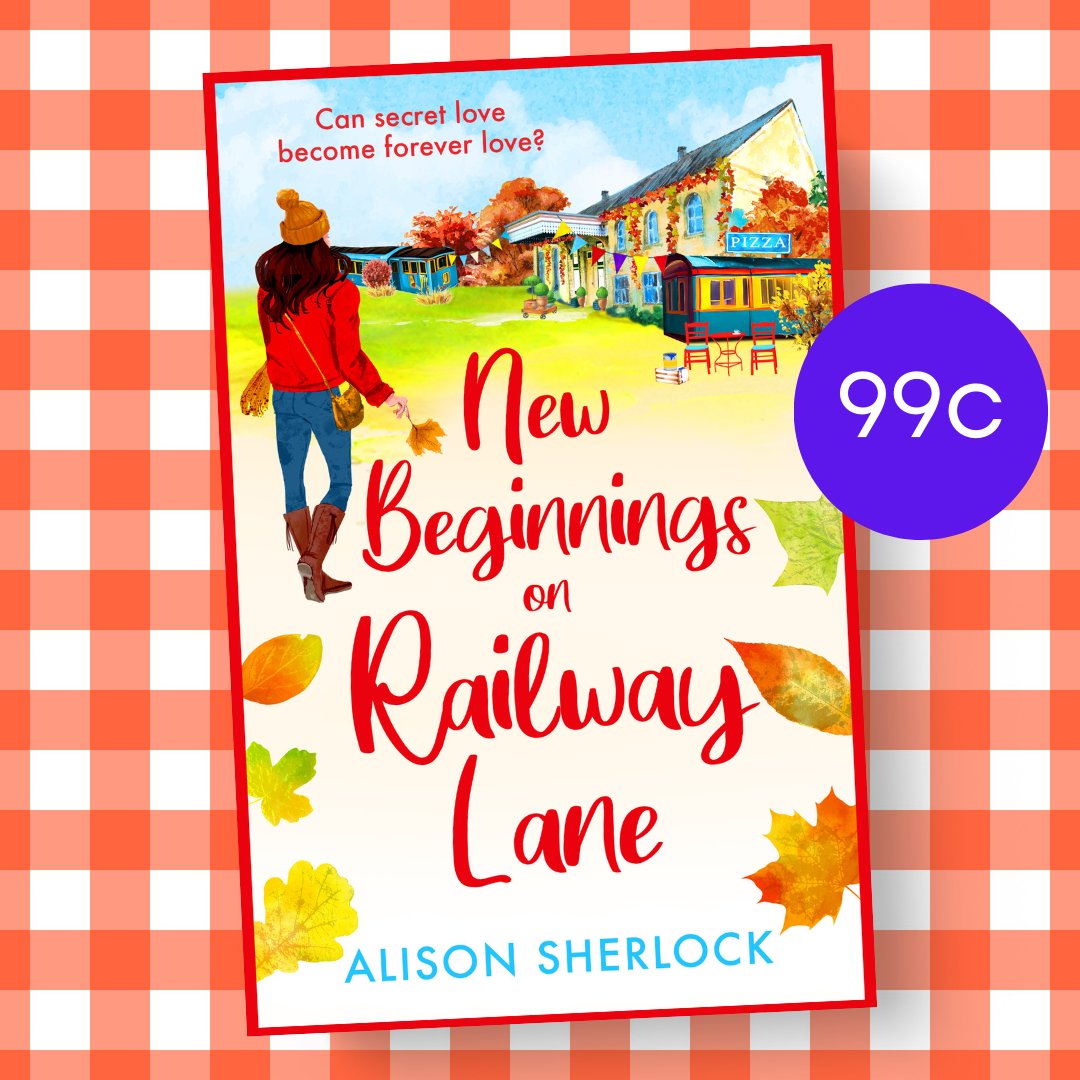 ⭐ 99c DEAL ⭐ #NewBeginningsOnRailwayLane is 99c today! Don't miss this feel-good story of new beginnings set in an idyllic English country village from @AlisonSherlock!🎉 📕Get your copy here: mybook.to/railwaylanesoc…