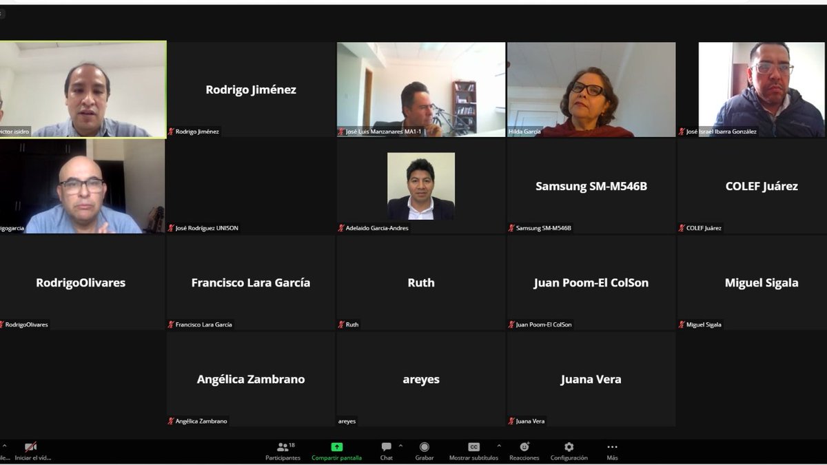 CONAPO_mx's tweet image. Especialistas de la #SGConapo y @elcolef llevaron a cabo el Taller "Encuesta sobre Migración en la Frontera Norte de México #EMIF. Acercamiento a su exploración, sus límites y alcances".