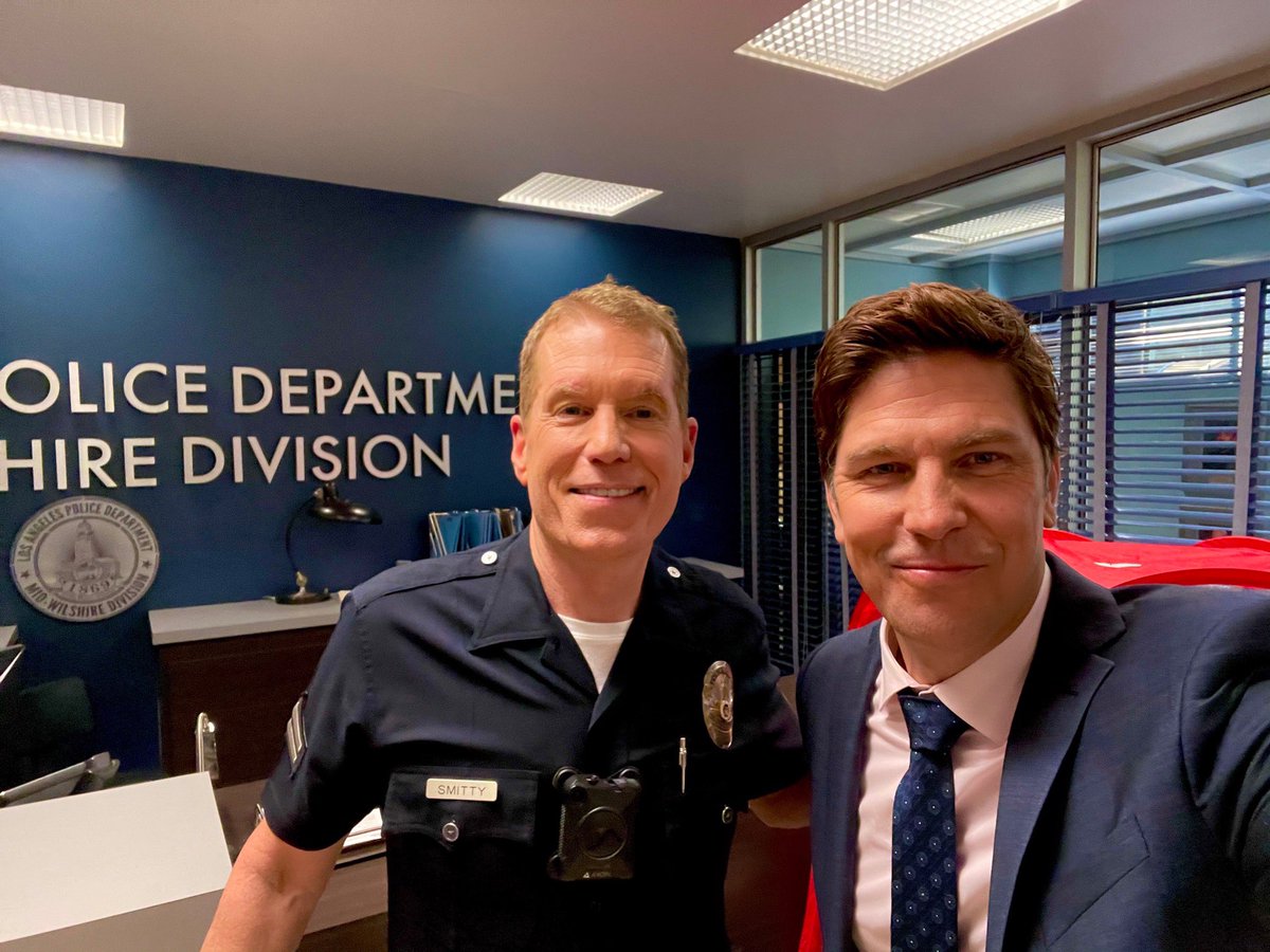 Great to see the talented Michael Trucco doing his thing as Del Monte in last night’s episode of The Rookie. Great guy! Michael and I first worked together on Pensacola: Wings of Gold. #therookieabe #therookie #delmonte #smitty #vanlife