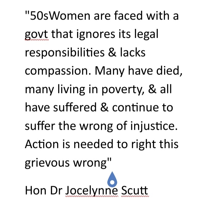 Plus: 'The government was in breach of the #EqualityAct 2010 on the same basis (which should take precedence over the earlier Acts according to legislative interpretation) and the European Convention on Human Rights' (#ECHR) #50sWomen #DirectDiscrimination