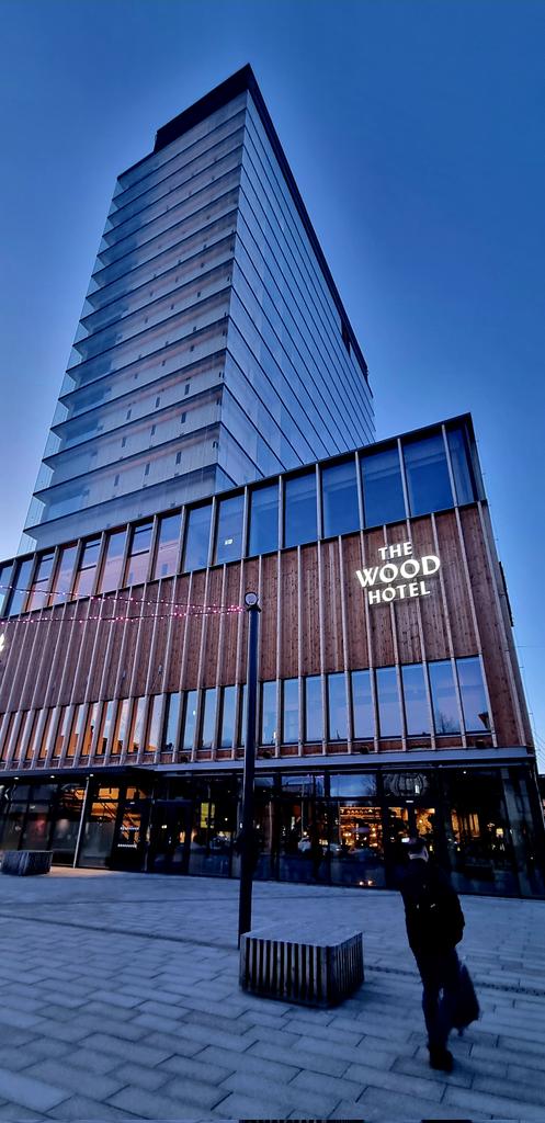 Aika ison ja komean hiilivaraston ovat rakentaneet tänne Suomen naapuriin. 19 kerrosta vihreää siirtymää.