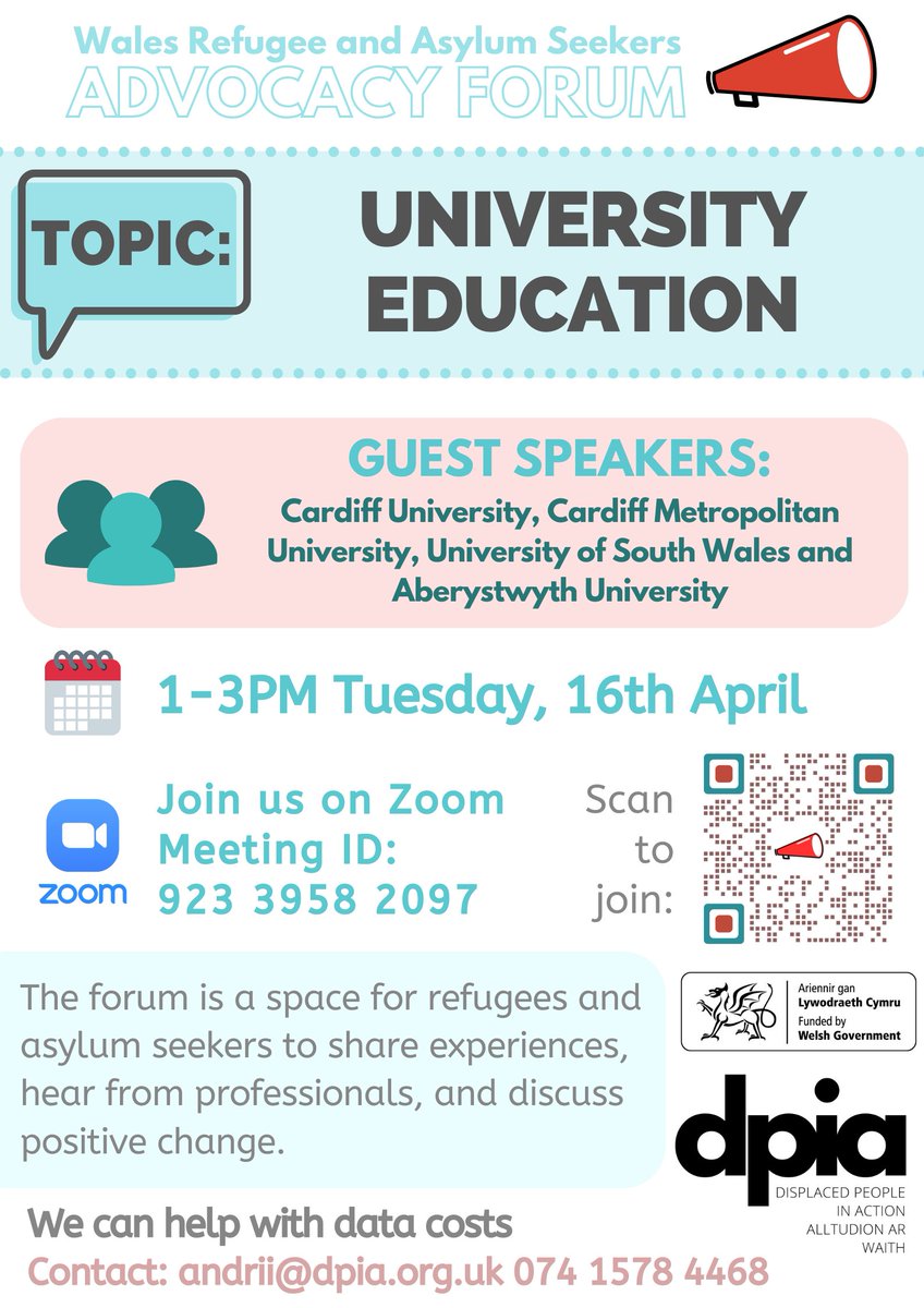 Join us on Tuesday, the 16th of April, for our Advocacy Forum on University Education! Further information can be found in the leaflet below.