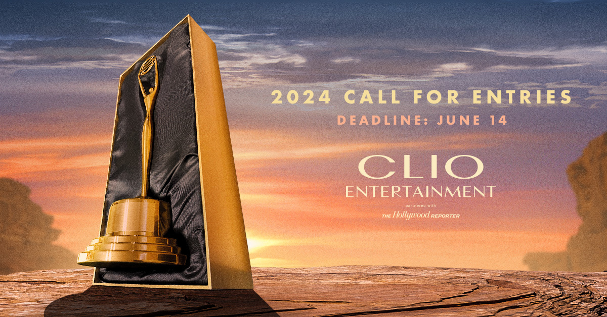 The 2024 #ClioEntertainment Awards are open for entries! Cement your place in #advertising history and enter now: bit.ly/CE24EnterNow