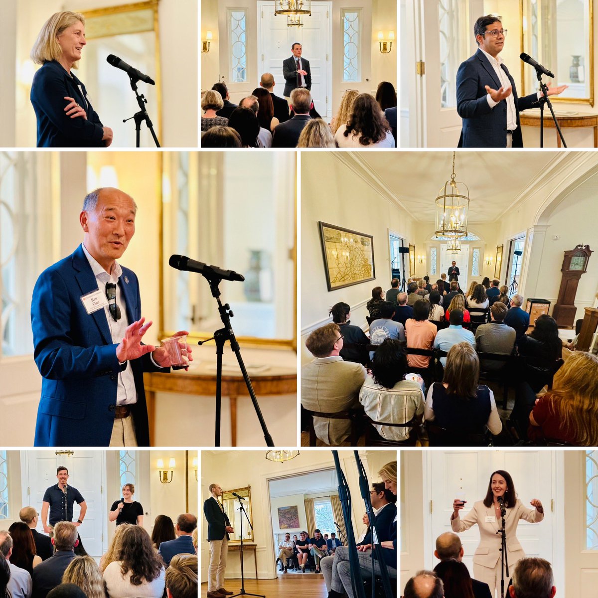 I was delighted to welcome some amazing storytellers to Carr’s Hill last night as part of our second annual Story Collider event, highlighting STEM at UVA.  Thanks to the Story Collider team, Prof. Ken Ono, and all of our storytellers for an inspiring evening.