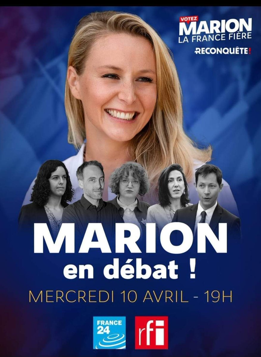 Visiblement seule notre tête de liste @MarionMarechal connaissait ses dossiers car c'est la seule qui n'a jamais été contredite par ses opposants sur le plateau.... Tout au long du débat elle est restée calme, respectueuse, courtoise #AvecMarion9Juin2024 #AvecMarion