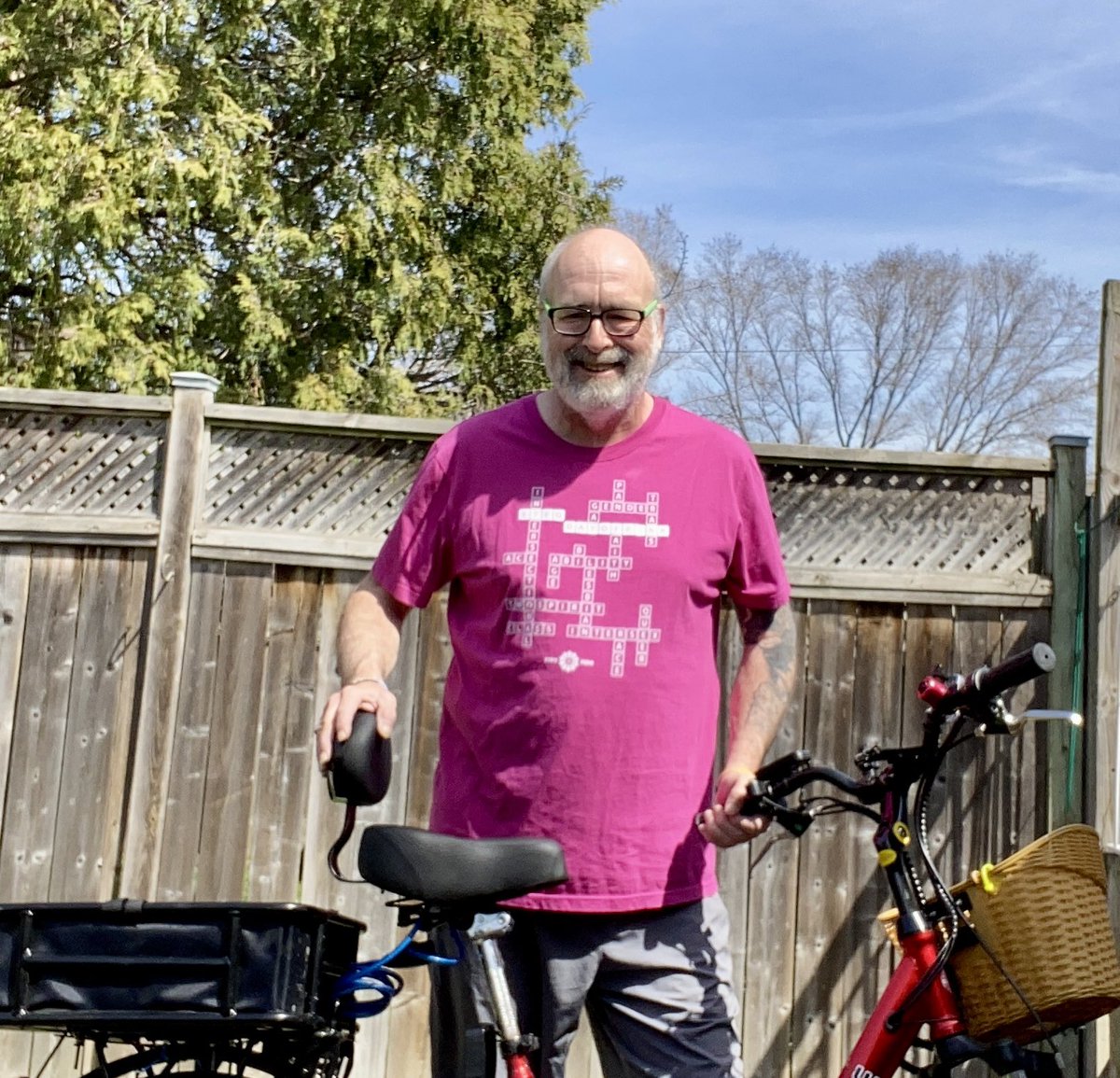 Retired teachers celebrate #DayOfPink, too! #ETT #ETFO #TDSBpink