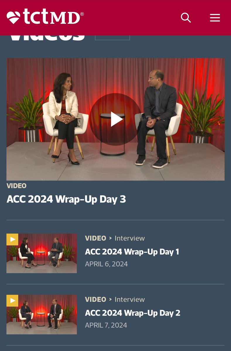 Want a quick recap of LBCT at @ACCinTouch #ACC2024? 👀Check out @TCTMD for succinct & helpful coverage of key findings w/master educator #AjayKirtane @CU_Cardiology & ✨ @KellyAxsom, ✨@rallamee & me 🙈 @MountSinaiHeart 👇🏽👇🏽👇🏽 tctmd.com/videos/acc-202…