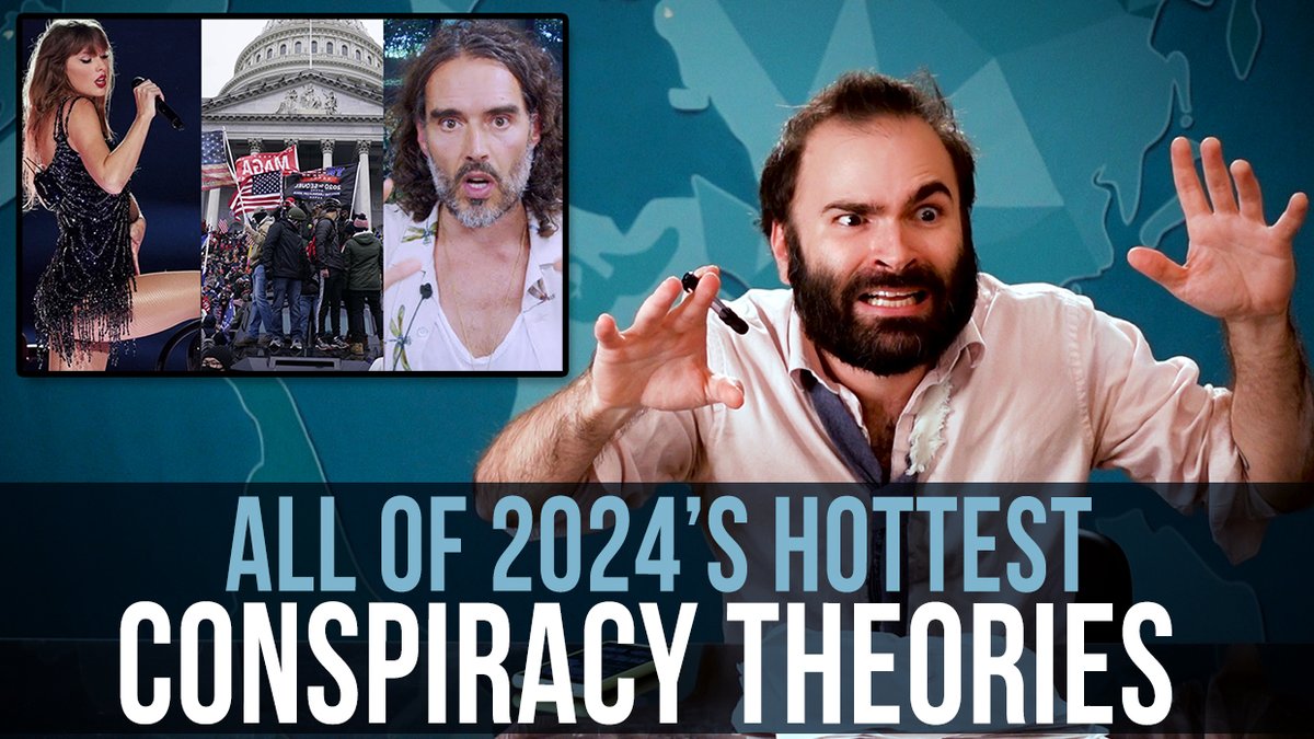 Hi. Today we're looking at some of the wildest conspiracy theories peddled by responsible members of the media. Check out our latest episode: youtu.be/qurV3YWqx78