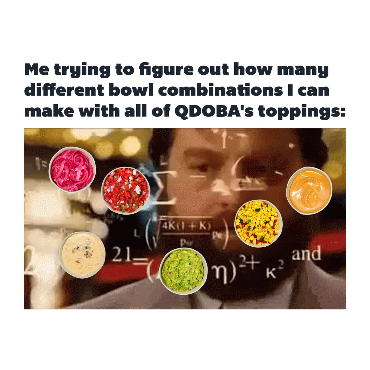 The only math we were ever good at... #qdoba #qdobamexicaneats