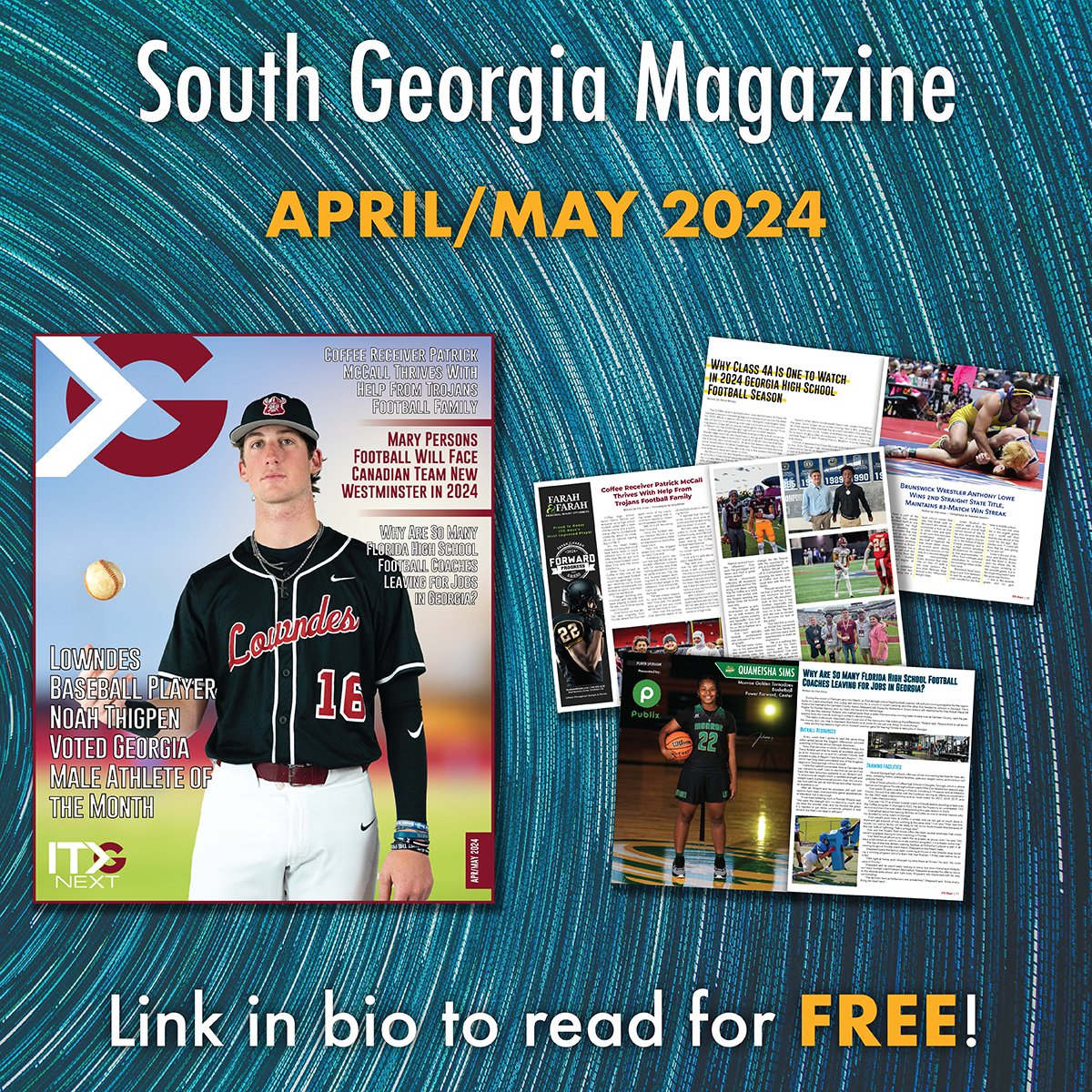 Click below to flip through the pages of the April/May 2024 issue of our South Georgia magazine! ⤵️ itgnext.com/itg-next-south…