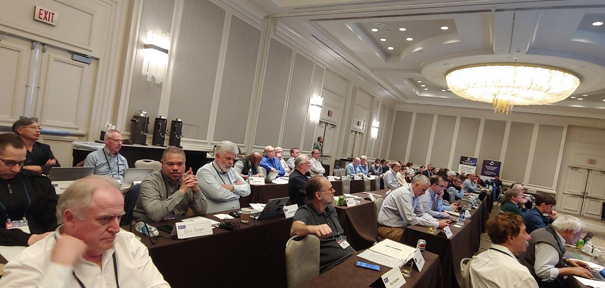 insideHPC.com (@insidehpc) on Twitter photo Day 2 at the Hyperion Research HPC User Forum: vendor updates from HPE, Ansys, Montis, Oracle and Catalog; HPC at Homeland Security; updates from Argonne, Lawrence Berkeley and NERSC; and looks ahead at future processors, AI and LLMs
<a href="/HPC_Hyperion/">HPC_Hyperion</a> Day 2 at the Hyperion Research HPC User Forum: vendor updates from HPE, Ansys, Montis, Oracle and Catalog; HPC at Homeland Security; updates from Argonne, Lawrence Berkeley and NERSC; and looks ahead at future processors, AI and LLMs
<a href="/HPC_Hyperion/">HPC_Hyperion</a>