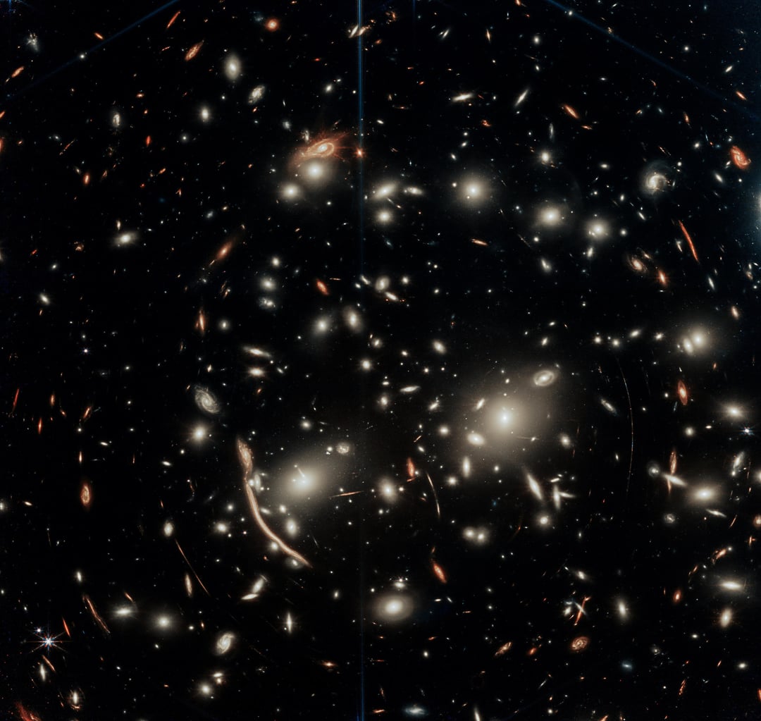 This is a new JWST deep field of the region Abell 370