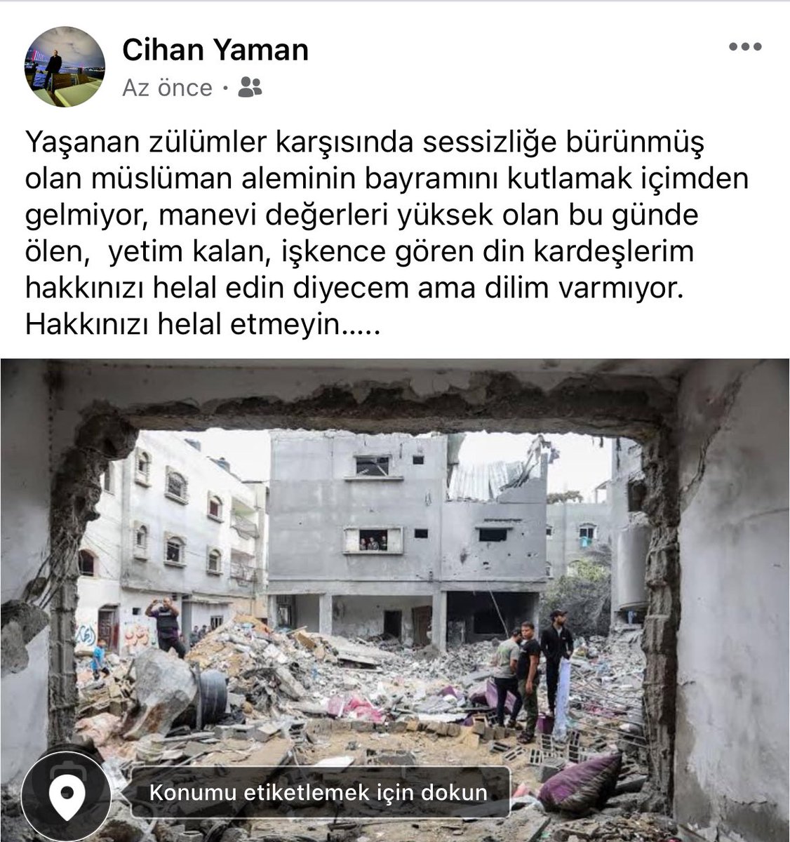 #Gazze #GazzadeKatliamVar