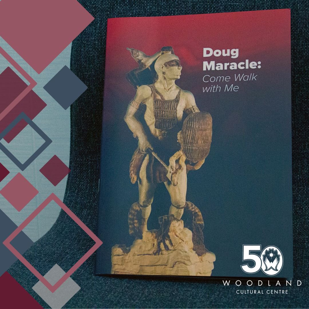 NEW ITEM ALERT!  Shop our newest catalogue from our recent exhibition 'Come Walk With Me' from Six Nations artist Doug Maracle. Shop in-person or online in the WCC gift shop: shopwoodlandculturalcentre.ca/product/douge-… #Indigenous #IndigenousArt #IndigenousKnowledge #IndigenousCulture