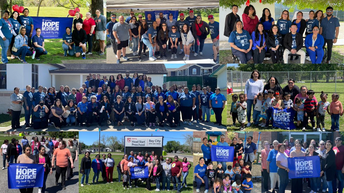 Last week, we walked as one for #UpbringHopeInMotion, united against child abuse. The walk ends, but our mission doesn't. A heartfelt thanks to all who stepped up to raise awareness for #ChildAbusePreventionMonth.💙