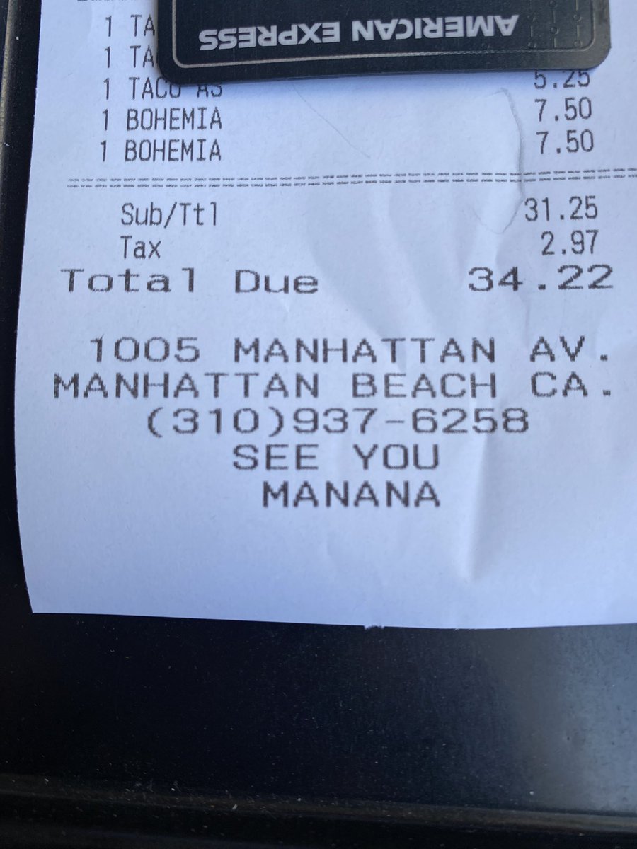 Please don’t say Mañana if you don’t mean it