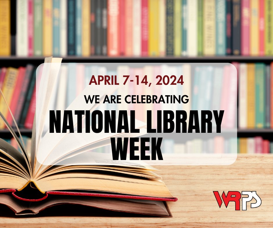 It is National Library Week and we celebrate the gift of libraries for the adventures and opportunities they provide not only our students, but our entire community! We wouldn’t be the same without them! #NationalLibraryWeek #libraries #reading #mediaspecialists #RapidsPride