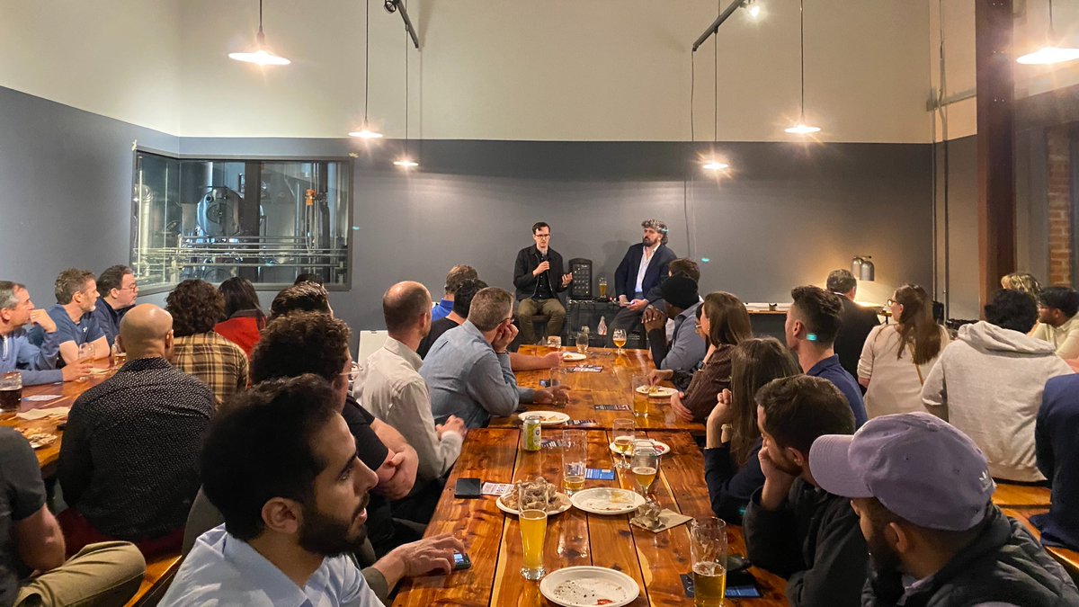 hellocitizenai's tweet image. Thank you to @TechSTLmo for having our CEO @johnstamm at a completely sold out Tech on Tap last night for #STLTechWeek! It was a great conversation about the promise and perils of AI in government.