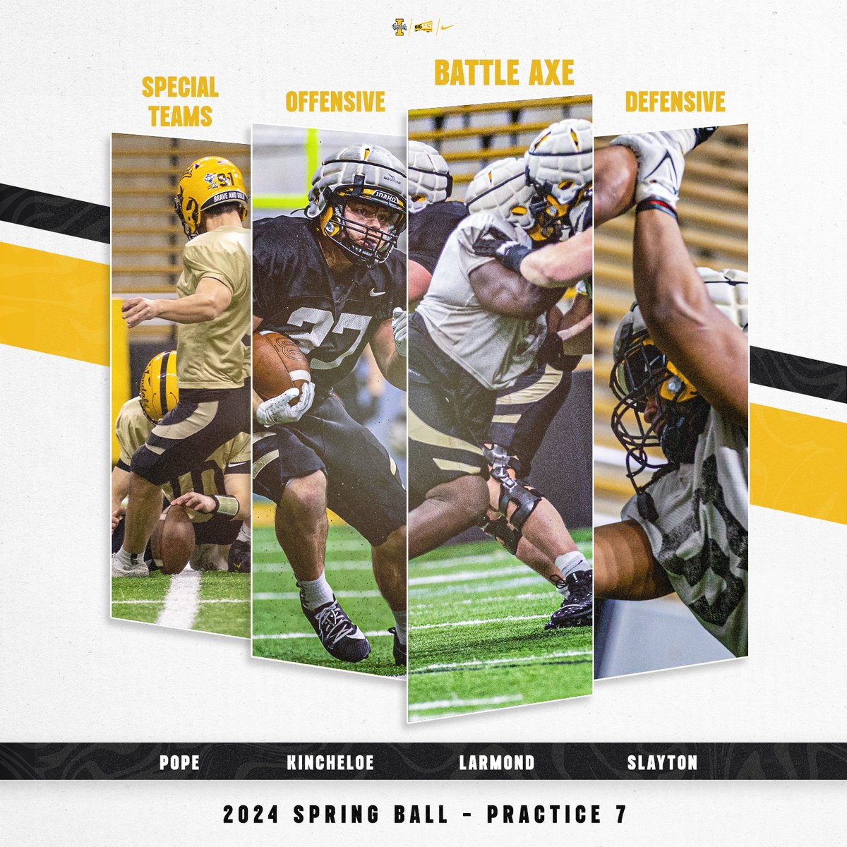 Big Fellas balling out! Practice seven honors!

🪓<a href="/JahkariLarmond/">Jahkari</a>
OVMP: <a href="/HaydenKincheloe/">Hayden Kincheloe</a> 
DMVP: <a href="/SlaytonXavier/">Xavier Slayton</a>
STMVP: <a href="/CameronPope2022/">CameronPope2022</a> 

#GoVandals