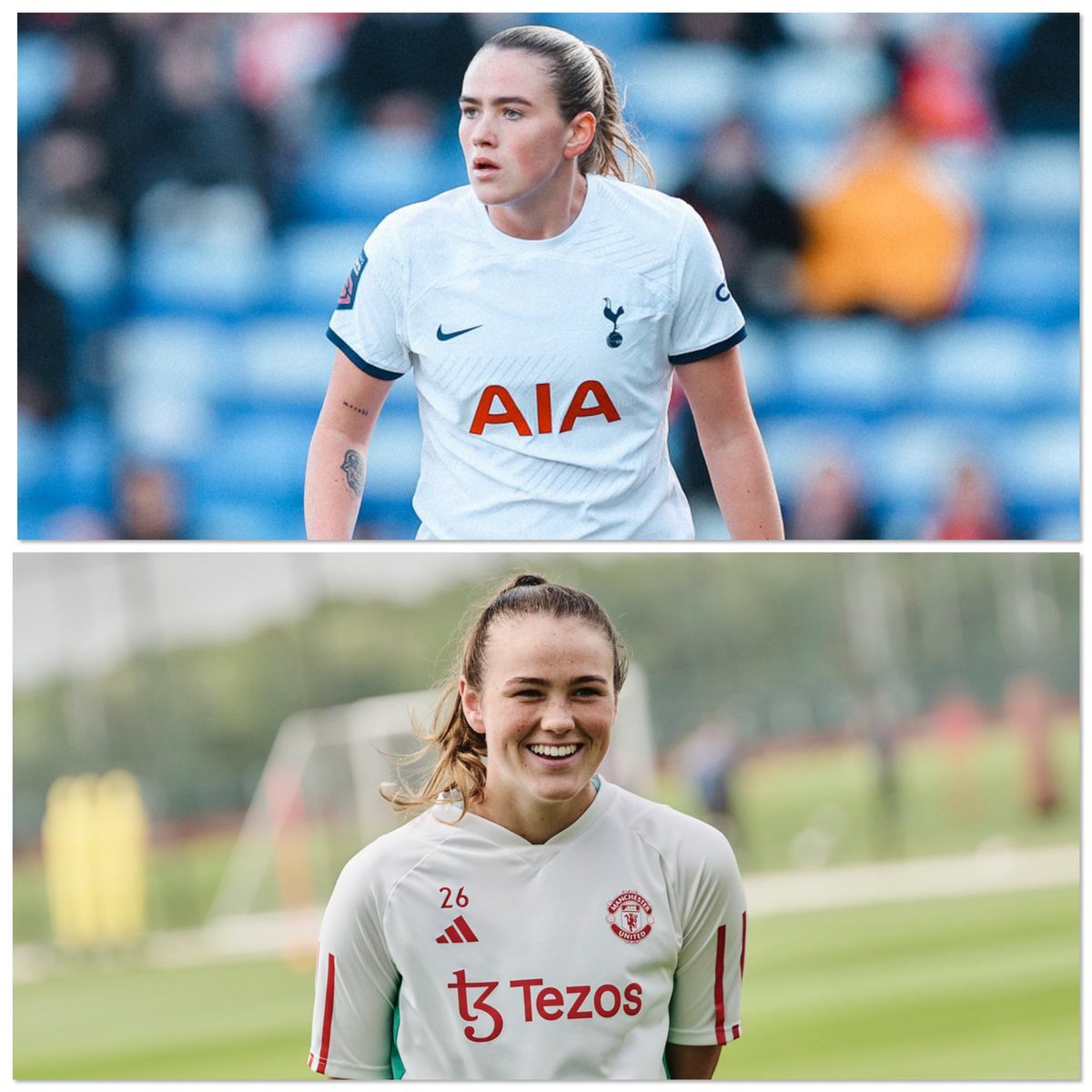 🚨 Robert Vilahamn has expressed his desire to buy Man United’s Grace Clinton following the expiry of her loan deal this summer. [@charlotteharpur]