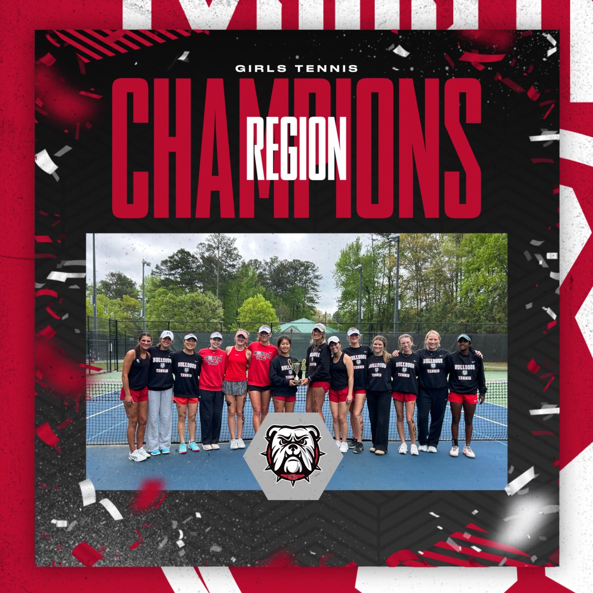 Congrats to Girls Tennis. REGION CHAMPIONS! #GoNorth