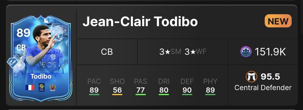 Couple of upgrades tonight from FC Fantasy 🇧🇷 Ramires 🇵🇹 Carvalho 🇫🇷 Todibo