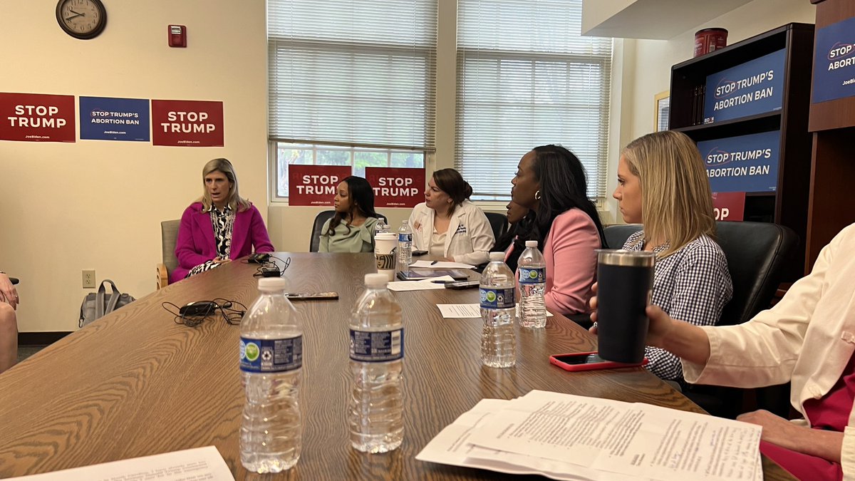 This morning, I joined patients with powerful stories around abortion care, @NatalieforNC, Sen. Mary Wills Bode, @juliefornc, Drs. Pettigrew & Schultz, @simplyant, & Tara Romano (@ProChoice_NC), to discuss the ways that anti-abortion policies negatively impact EVERYONE.