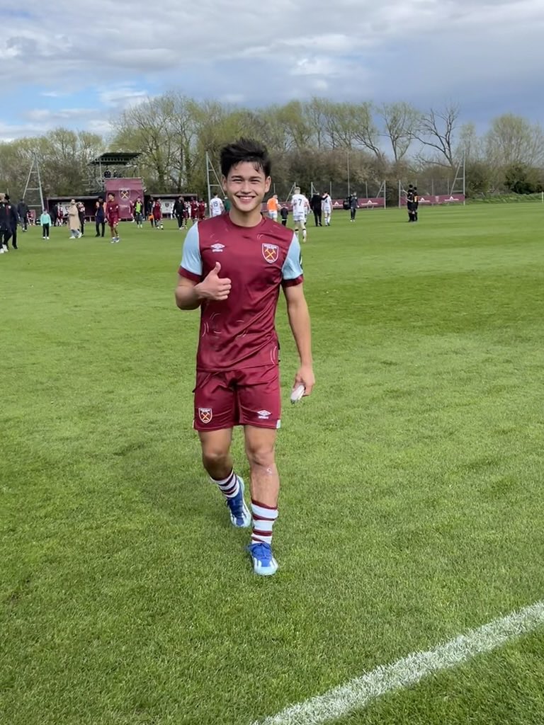 Local Gavin Turner (17 y/o) spent the past 2 weeks trialing with West Ham’s U-18 academy side in England 👏 After a strong showing they’ve asked him to train with the U-21’s this week 👀 #RepDMV