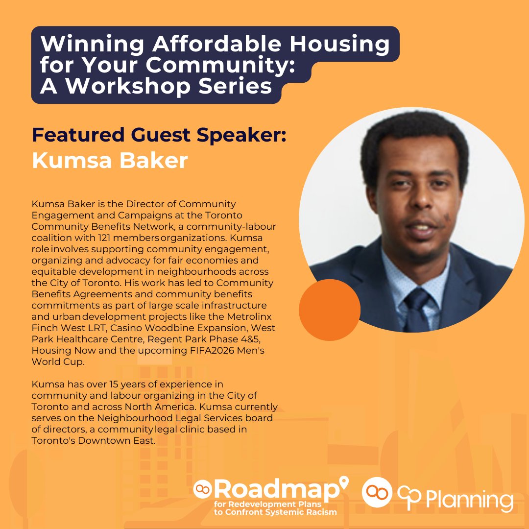 Excited to announce our workshop: 'Keeping Stakeholders Accountable' Join us on April 18, 7:00-8:30 pm (EST) to explore this critical aspect with Kumsa Baker, Director of Community Engagement at @TCBN_TO. RSVP here: eventbrite.ca/e/keeping-stak…