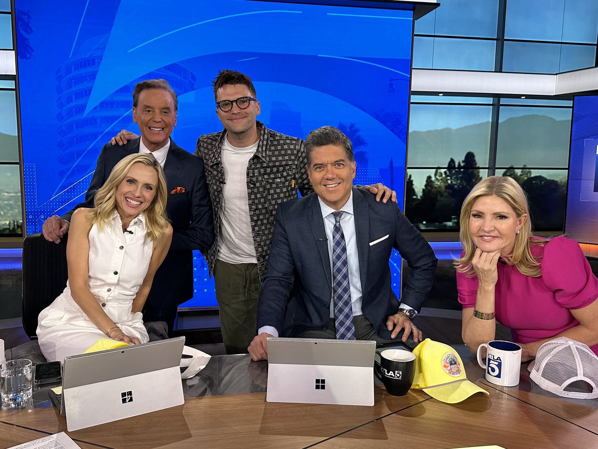 SCHWARTZ & KTLA #PumpRules' Tom Schwartz stopped by to talk about the latest season of #VPR and #Scandoval here: ktla.com/video/tom-schw…