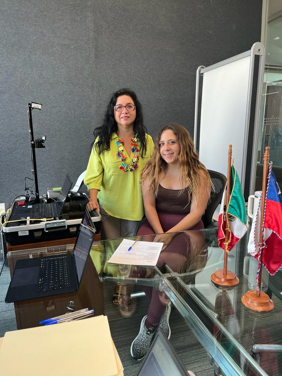 dicoex's tweet photo. #ChileSomosTodos | Consulado General de Chile en #Mexico 🇲🇽 realiza atenciones a la comunidad de compatriotas residentes en Yucatán. https://t.co/mflEAHckkm