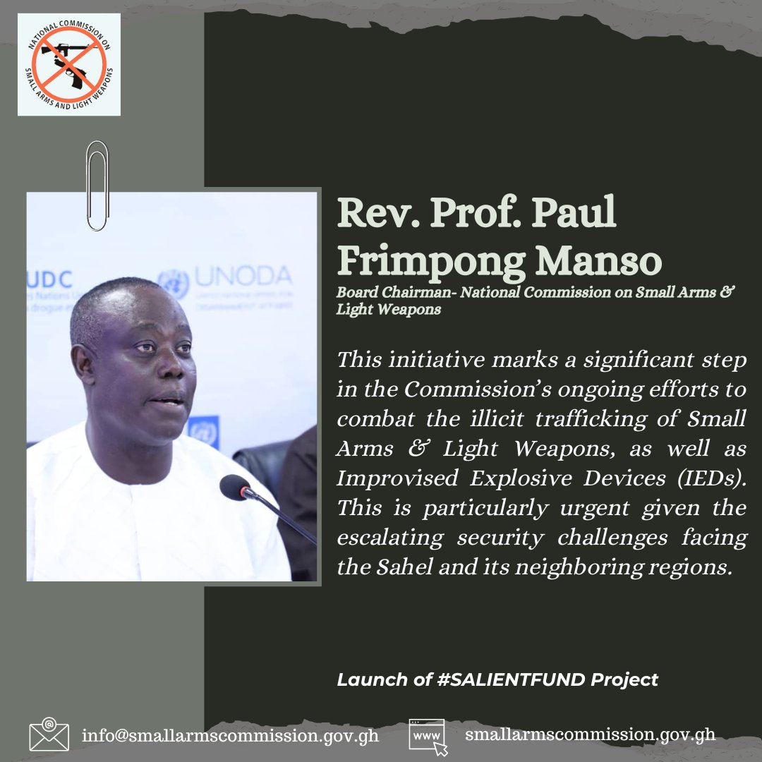 SmallArmsGh's tweet image. Together, we address the security challenges and promote stability.
@ODA_Geneva
@UNDPGhana
@UNODC
@GhanaPresidency
@MinterGh
@UNinGhana
@INakamitsu