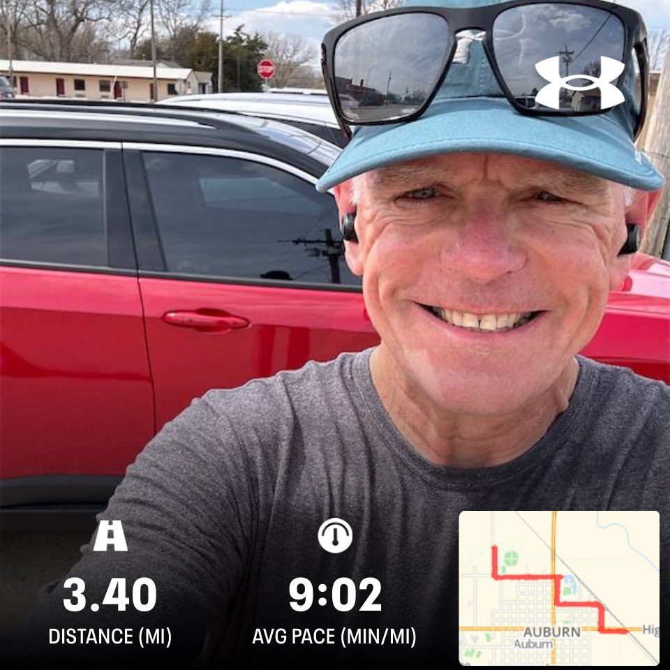 Combination of wind and hills made my slower then what I wanted!!! #DayByDay #FindAWay #NowWhatSoWhat #GBR #Huskers #RTB #QBS #RESPECTWOMEN #PROTECTOURCHILDREN #ABOLISHASSAULTRIFLES #HEAVYHEART
