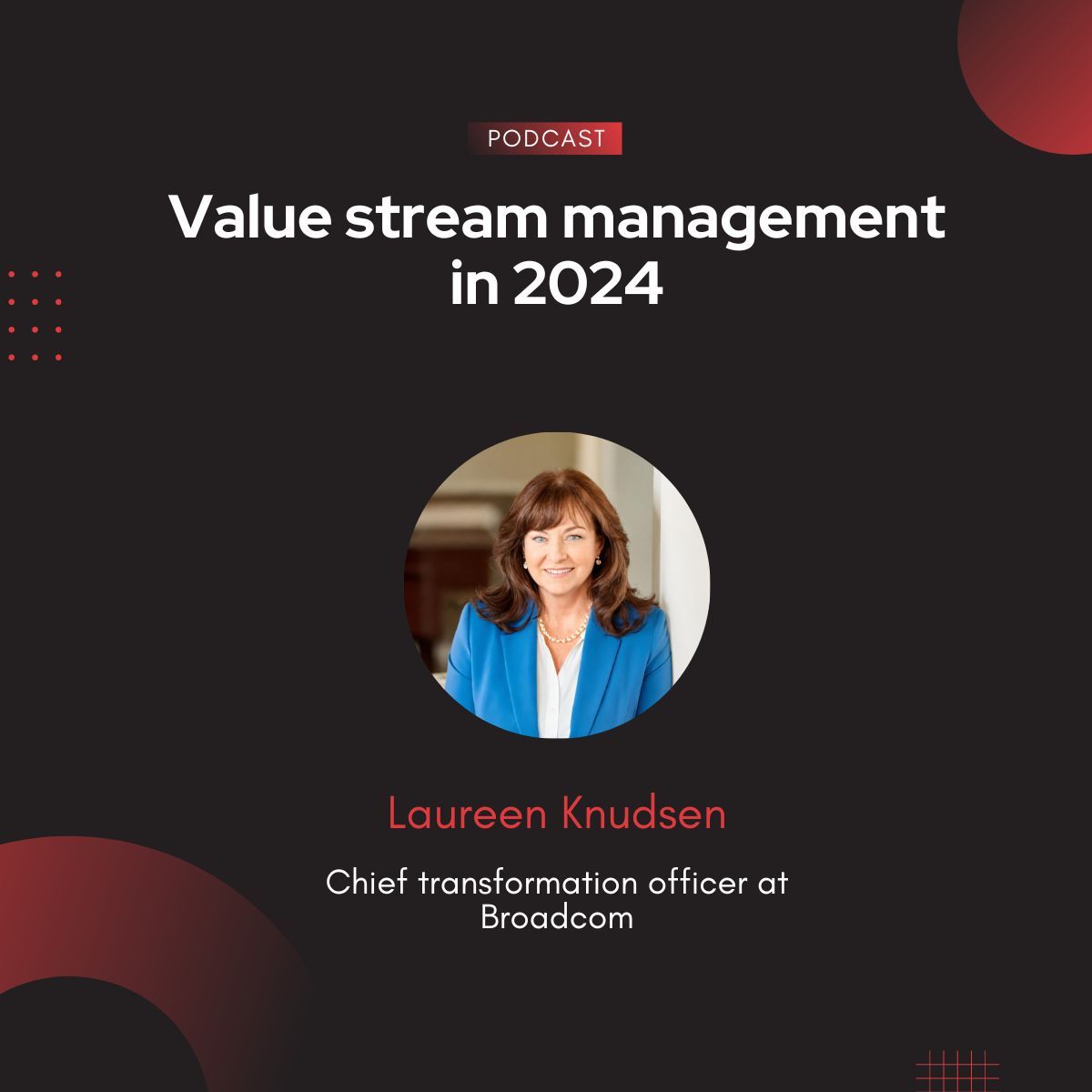 The latest episode of our podcast just dropped! Listen in as we interview @Broadcom's @LaureenKnudsen about the state of value stream in the industry and what organizations can do to improve their value streams. buff.ly/3U9SyET