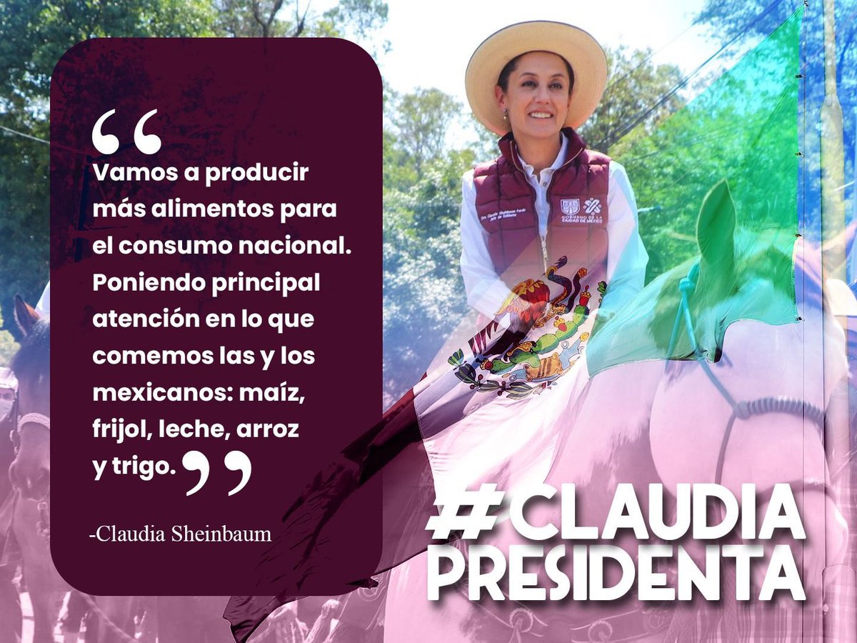 #morenaGuanajuato | La Dra @Claudiashein es una candidata con visión clara y propuestas concretas para fortalecer el campo mexicano. 

#ClaudiaPresidenta
#LaEsperanzaNosUne