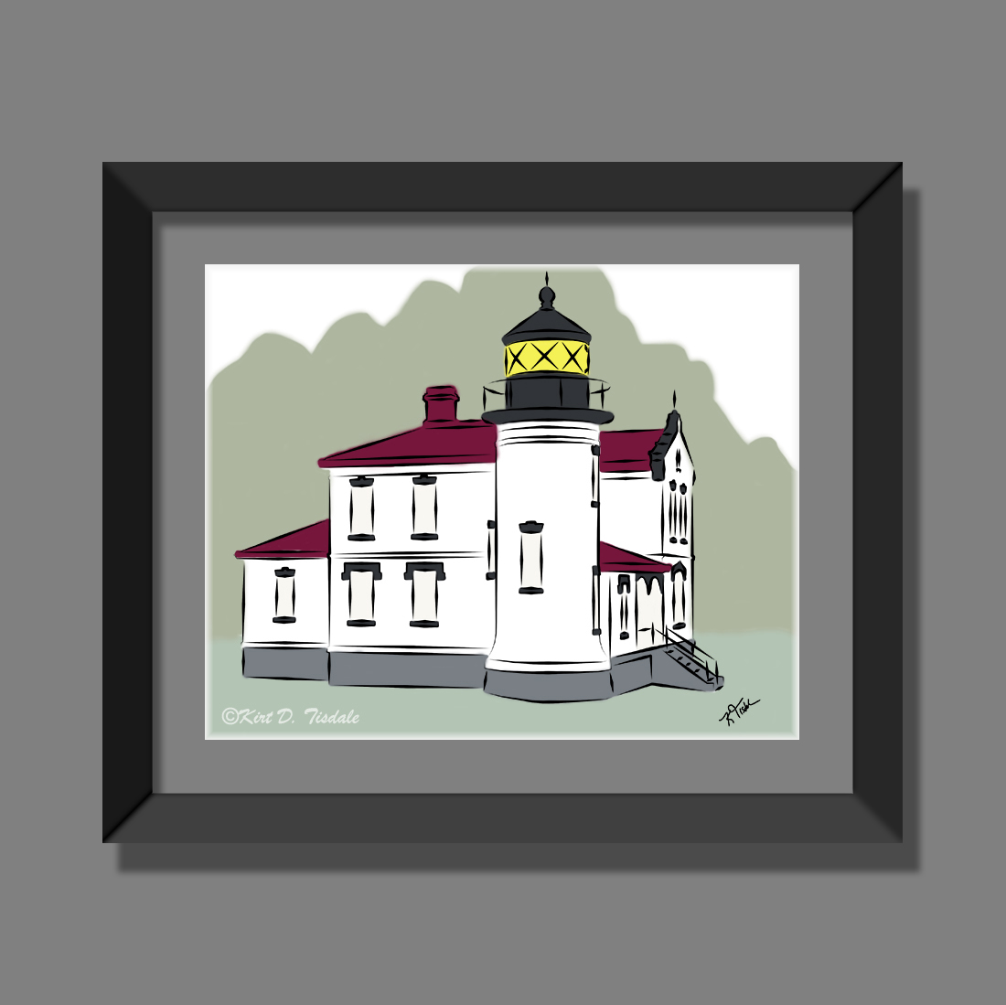 Admiralty Head by Kirt Tisdale thewallgallery.com/lighthouse-nau…  #thewallgallery #art #wallart #artprint #artwork #artist #artforsale