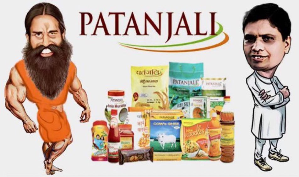Go ahead and try #Patanjali products. You will not go back to the non-Ayurveda alternates (most with harmful chemical ingredients). Guaranteed! #BabaRamdev
