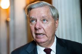 Lindsey Graham, who's calling for a national abortion ban, explained, 'When my imaginary girlfriend got pregnant, she had the baby in my parlor, where I've raised Lindsey Jr. to mix drinks, fold napkins and vacuum. No one's seen him because he's shy. He's 68 now'