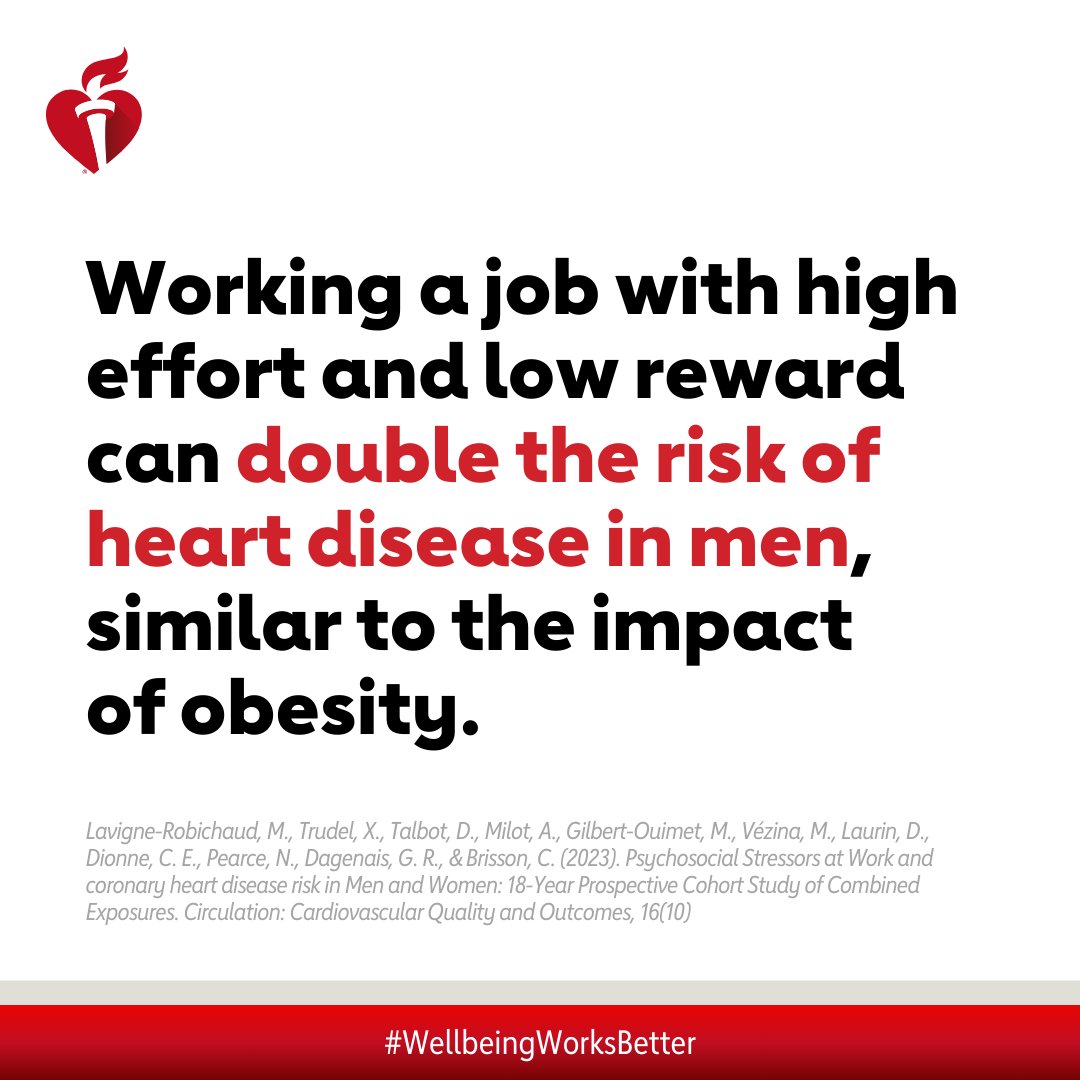 Your health doesn't stop when you're at work. In fact, new insights have shown the opposite, indicating that the workplace itself is a social driver of health and can play a key role in impacting health outcomes. #WellbeingWorksBetter