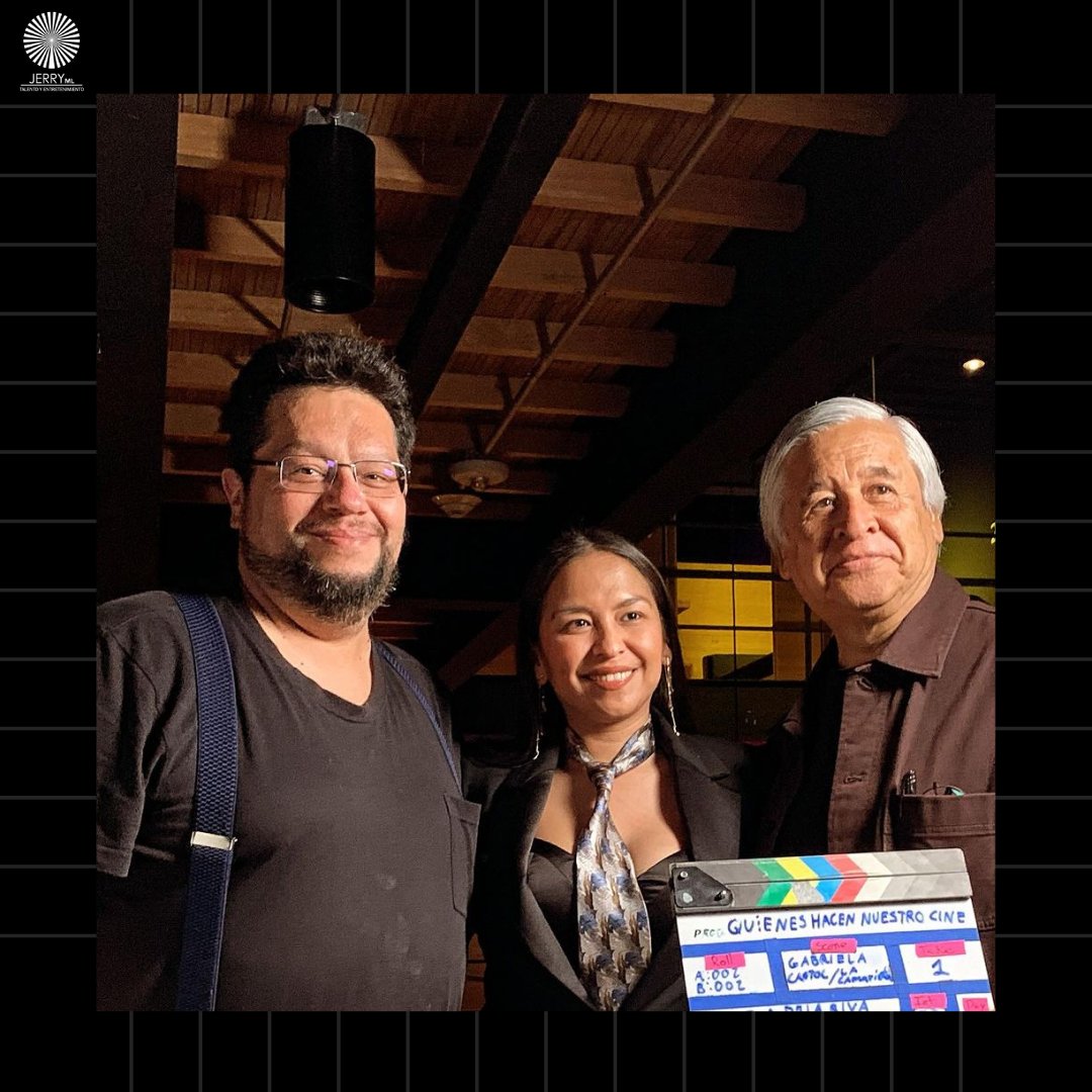La actriz <a href="/GabrielaCartol/">Gabriela Cartol</a> fue invitada al set de la <a href="/CinetecaMexico/">Cineteca Nacional</a> para grabar su participación en la serie #QuienesHacenNuestroCine. 🎬🤩

#TalentoJerry #GabrielaCartol #Actriz #Serie