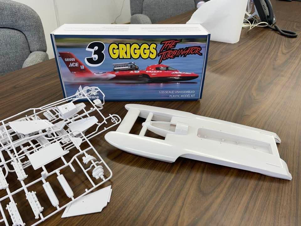 Update from Charlie Grigg on the 1/25 scale model of the Turbinator:

“Won't be until mid to end of May.  On order and being produced.”

Once we get the official word from Charlie, we will let you know and provide a link.

Stay tuned!