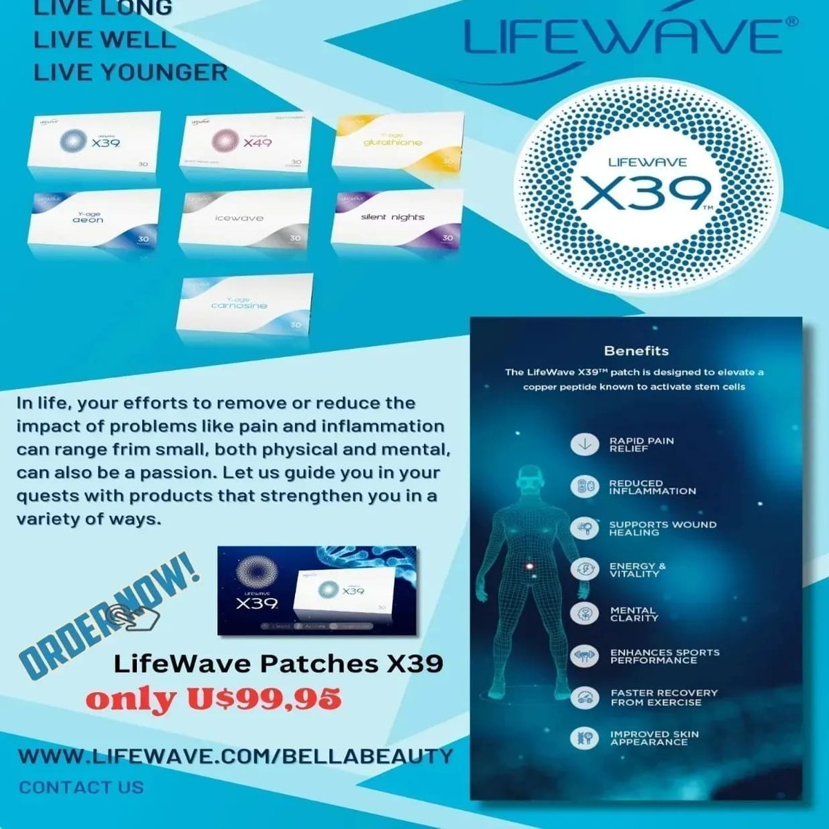 lifewave.com/bellabeauty #HealthTips #lifewave #saude #x39