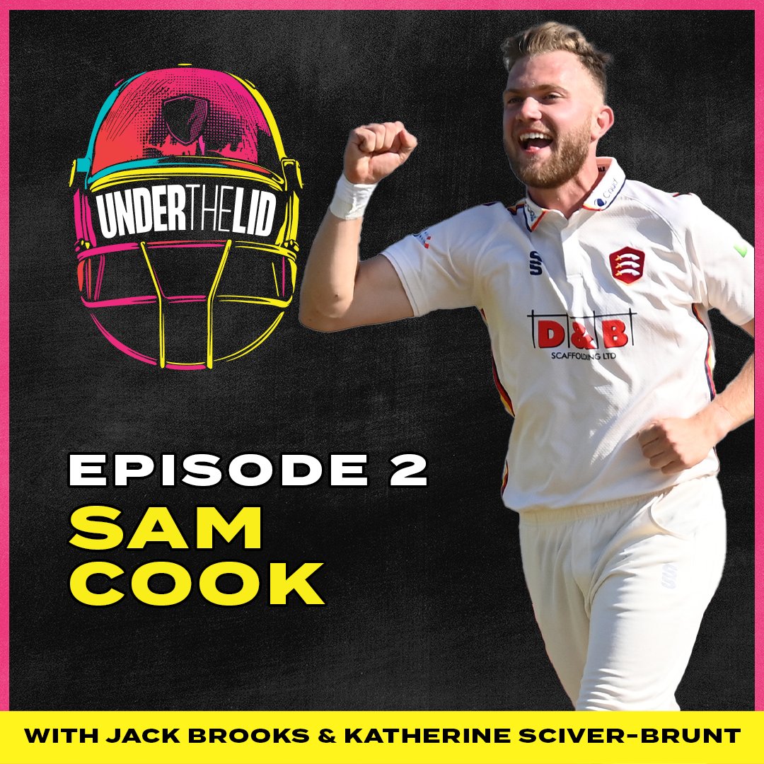 Fresh from his outstanding start to the season, @EssexCricket PCA Rep @samcook09 joins us for the second #UnderTheLid episode 🎙️ 'Sam Cook's Black Book' is available to listen to now in all the usual podcast places 🎧 🔗 bit.ly/UnderTheLid