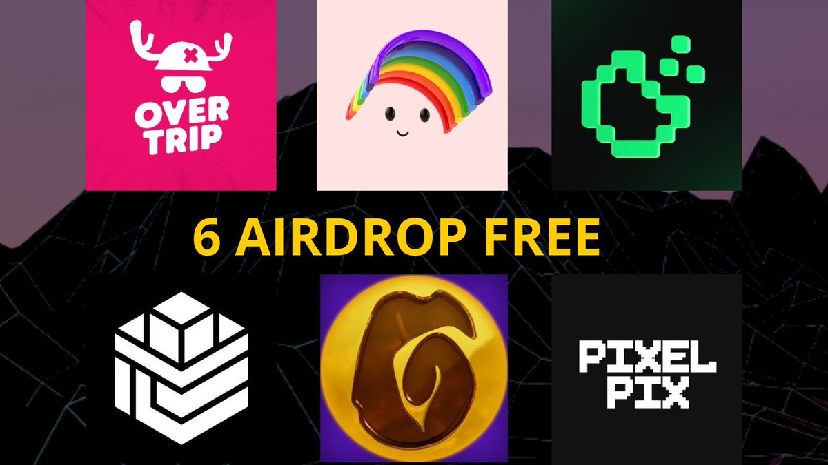 crypto_fides's tweet photo. These airdrops are my bet for this month! I believe I can put at least $500 in my wallet.

$PIXIZ $PARAM $TRIP $BUBBLE $COOKIE #AINN #PIXELPIX $MOJO

@PlayOverTrip
@Imaginary_Ones
@cookie3
@AINNLayer2
@Pixiz_io
@ParamLaboratory
@PlayPixelPix
@WeArePlanetMojo https://t.co/ltWWcYqJ0O