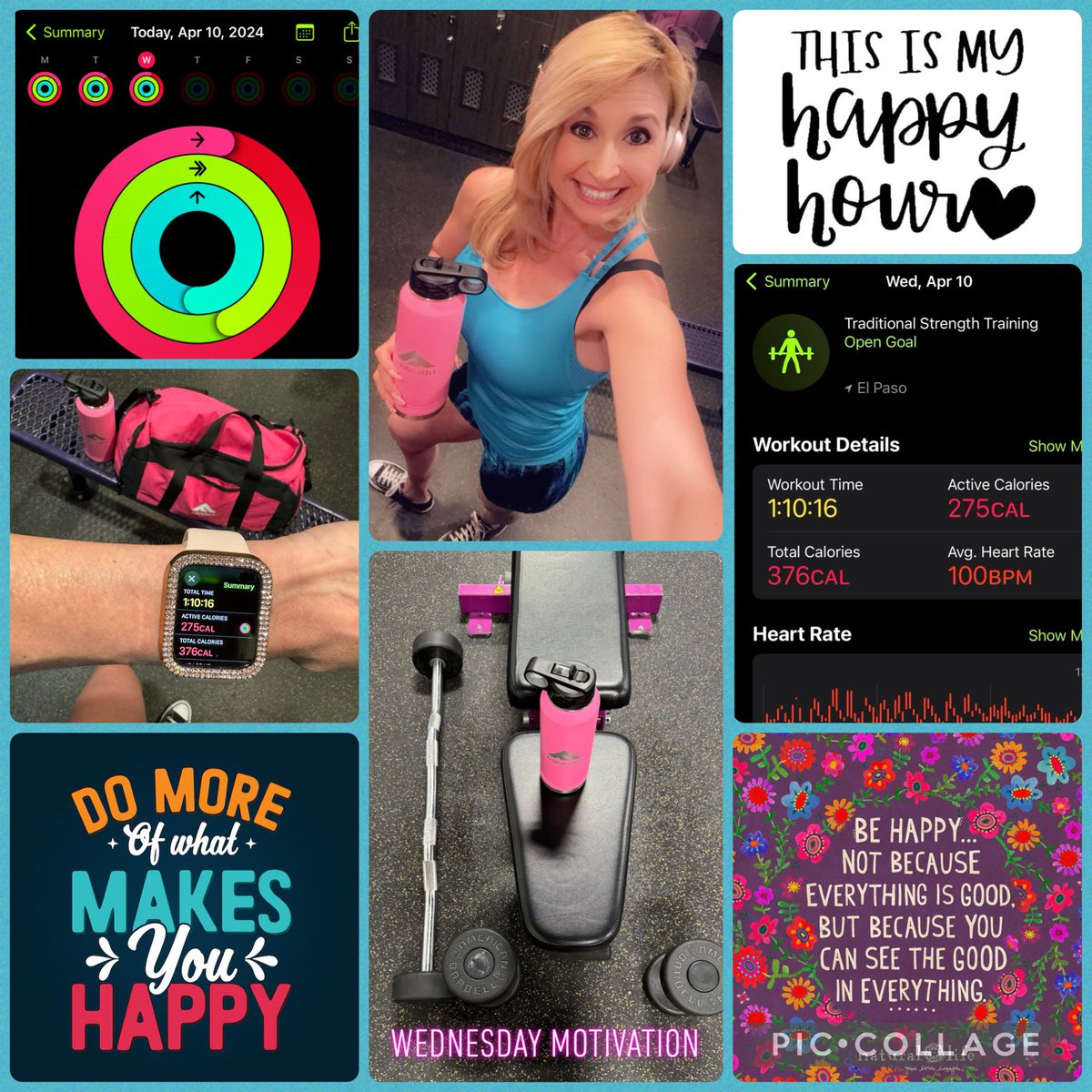 It’s the little things that make life better. The key to a happy life is gratitude! 💞 Do more of what makes you happy! 😊💫💖✨ #BeHappy #Wednesdayvibe #Gratitude #FitLeaders @zjgalvan @PrincipalRoRod @DiocelinaBelle @educategalore @LorenaRubio123 @vggarcia13 @DrSandraHernand